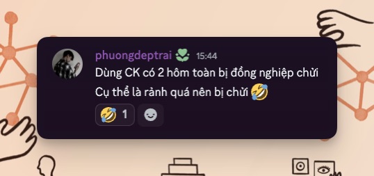 Customer testimonial from Discord